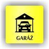 Cedule garáž – plast (piktogram)
