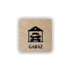 Cedule garáž | Piktogram (čtverec)