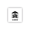 Cedule garáž | Piktogram (čtverec)
