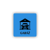 Cedule garáž | Piktogram (čtverec)