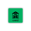 Cedule garáž | Piktogram (čtverec)