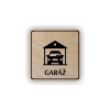 Cedule garáž | Piktogram (čtverec)