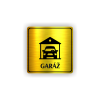 Cedule garáž | Piktogram (čtverec)