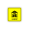 Cedule garáž | Piktogram (čtverec)