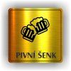 Cedule pivní šenk – plast (piktogram)