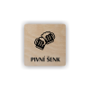 Cedule pivní šenk | Piktogram (čtverec)