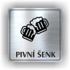 Cedule pivní šenk – plast (piktogram)