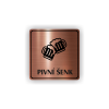 Cedule pivní šenk | Piktogram (čtverec)