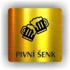 Cedule pivní šenk – plast (piktogram)