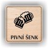 Cedule pivní šenk – plast (piktogram)
