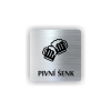 Cedule pivní šenk | Piktogram (čtverec)