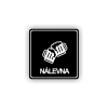 Cedule nálevna | Piktogram (čtverec)