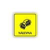 Cedule nálevna | Piktogram (čtverec)