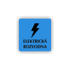 Cedule elektrická rozvodna | Piktogram (čtverec)