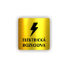 Cedule elektrická rozvodna | Piktogram (čtverec)
