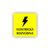 Cedule elektrická rozvodna | Piktogram (čtverec)