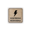 Cedule elektrická rozvodna | Piktogram (čtverec)