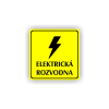 Cedule elektrická rozvodna | Piktogram (čtverec)