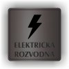 Piktogram - ELEKTRICKÁ ROZVODNA