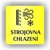 Cedule strojovna chlazení – plast (piktogram)