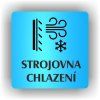 Cedule strojovna chlazení – plast (piktogram)