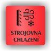 Cedule strojovna chlazení – plast (piktogram)