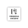 Cedule strojovna chlazení | Piktogram (čtverec)