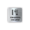 Cedule strojovna chlazení | Piktogram (čtverec)