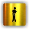 Piktogram - WC MUŽI