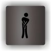 Piktogram - WC MUŽI