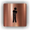 Piktogram - WC MUŽI