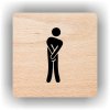 Piktogram - WC MUŽI