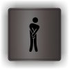 Piktogram - WC MUŽI
