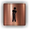 Piktogram - WC MUŽI