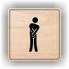 Piktogram - WC MUŽI