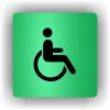 Piktogram - VOZÍČKÁŘI- INVALIDA