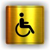 Piktogram - VOZÍČKÁŘI- INVALIDA