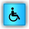 Piktogram - VOZÍČKÁŘI- INVALIDA