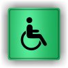 Piktogram - VOZÍČKÁŘI- INVALIDA