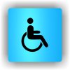 Piktogram - VOZÍČKÁŘI- INVALIDA