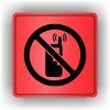 Cedule zákaz telefonování – plast (piktogram)