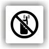 Cedule zákaz telefonování – plast (piktogram)