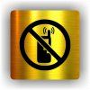 Cedule zákaz telefonování – plast (piktogram)