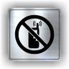 Cedule zákaz telefonování – plast (piktogram)