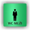Piktogram - WC MUŽI