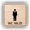 Piktogram - WC MUŽI