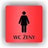 Piktogram - WC ŽENY