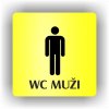 Piktogram - WC MUŽI