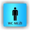 Piktogram - WC MUŽI