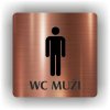 Piktogram - WC MUŽI